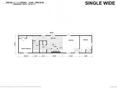 Homes Direct Modular Homes - Model DRM561M