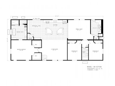 DR32703B Manufactured Home