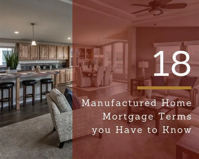 18 Typical Mobile Home Financing Terms You Have to Know