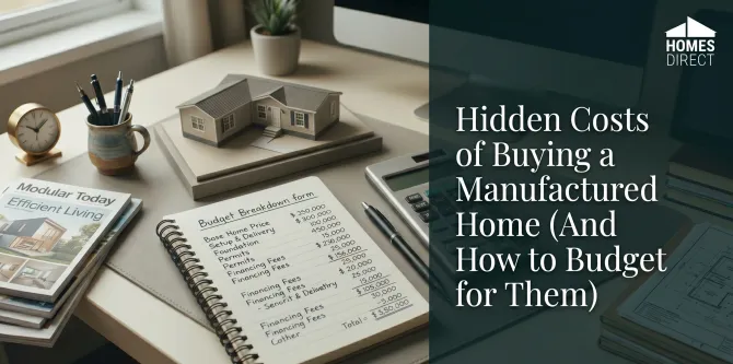 Hidden Costs of Buying a Manufactured Home (And How to Budget for Them)
