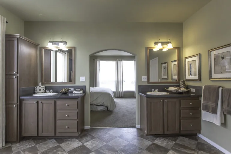 Homes Direct Modular Homes - Model Customization Option - Bathroom